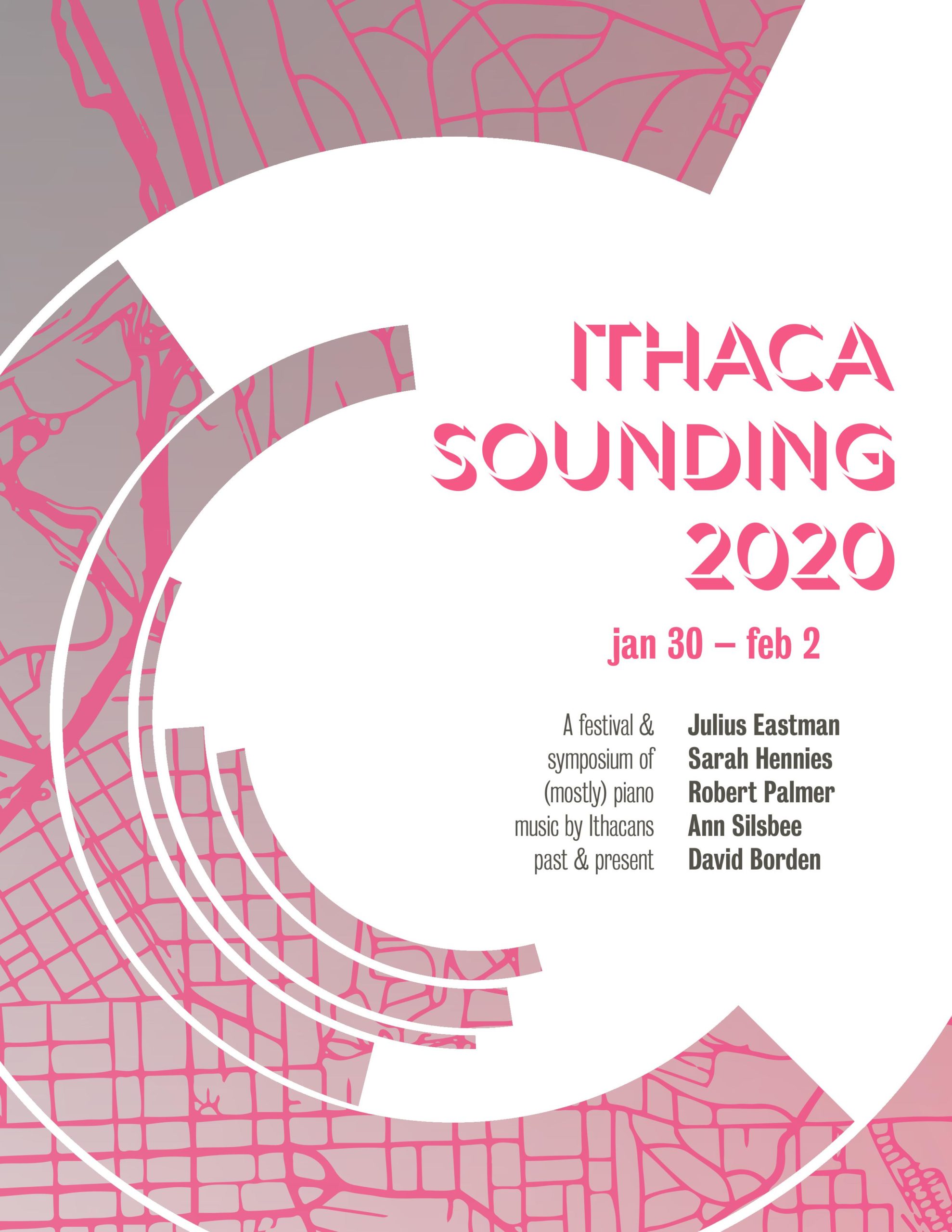 Poster for Ithaca Sounding Festival 2020